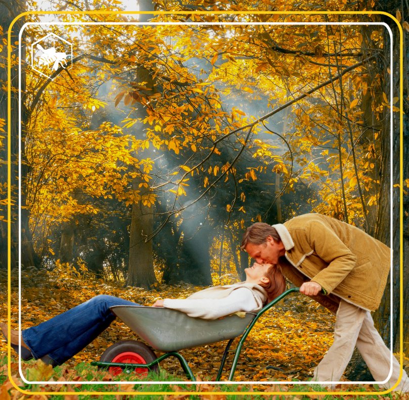 Autumn kissing Alhaga