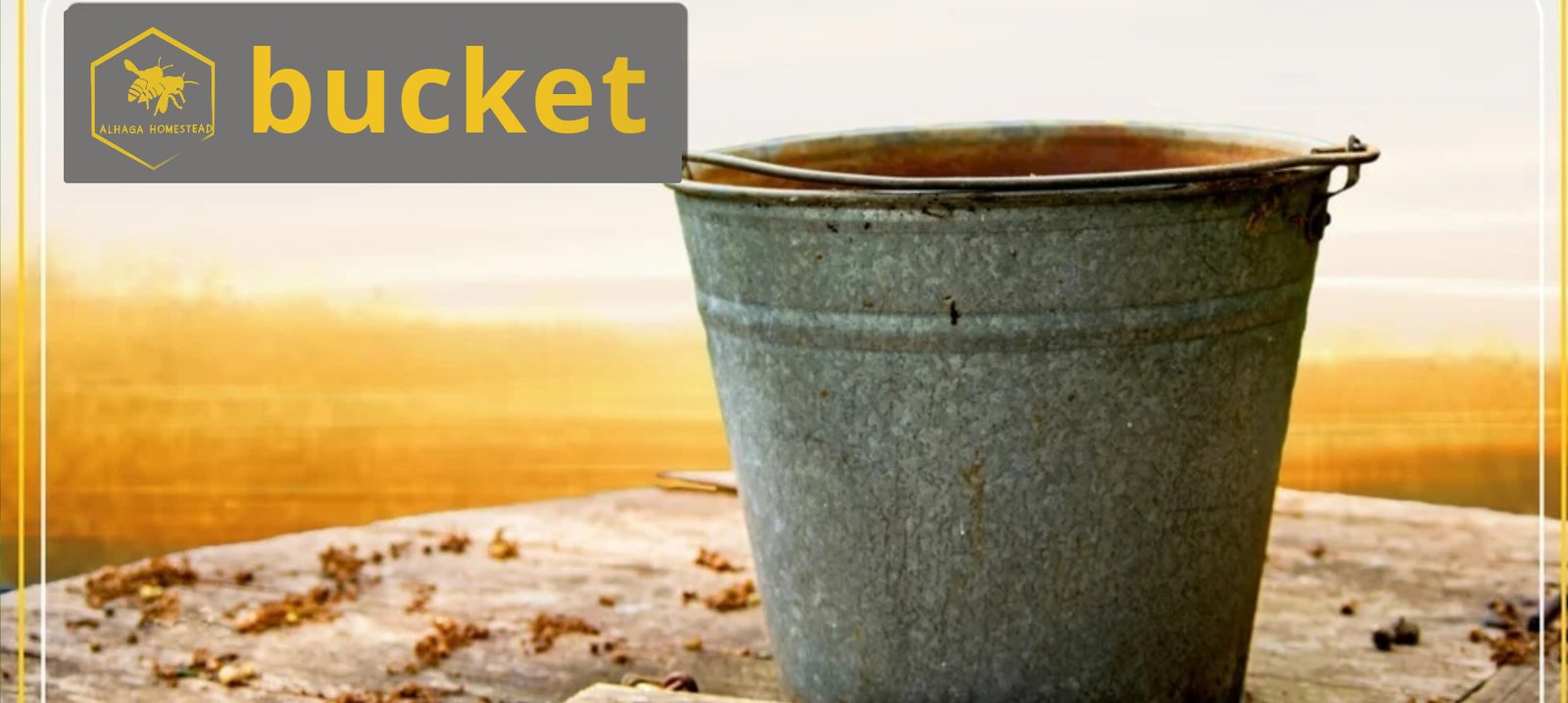 Bucket Alhaga homestead