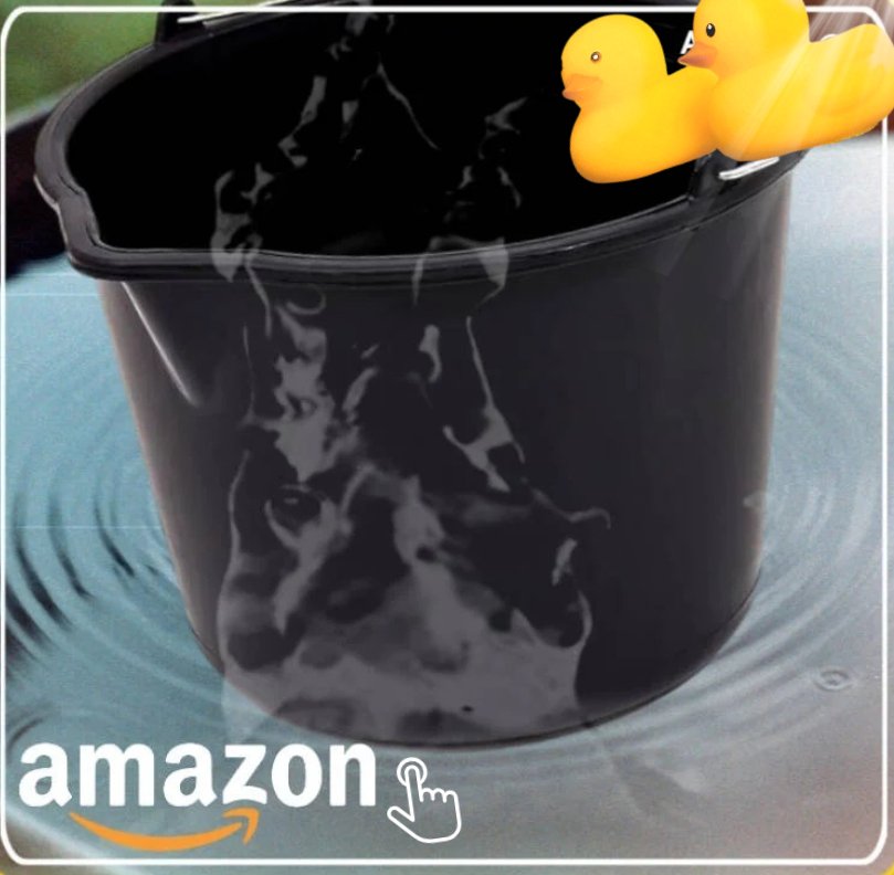 Plastic bucket Alhaga homestead