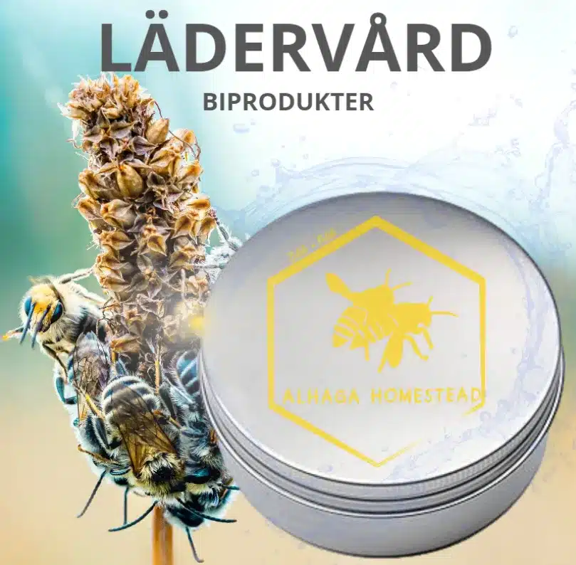 Läder vård -Alhaga homestead