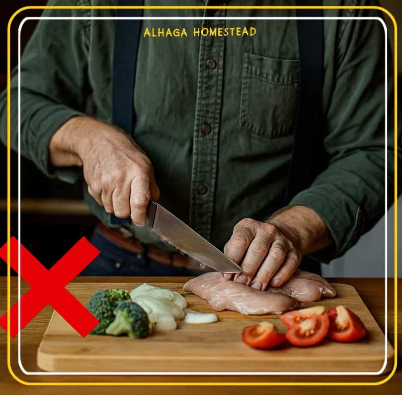 korskontaminering - Alhaga homestead