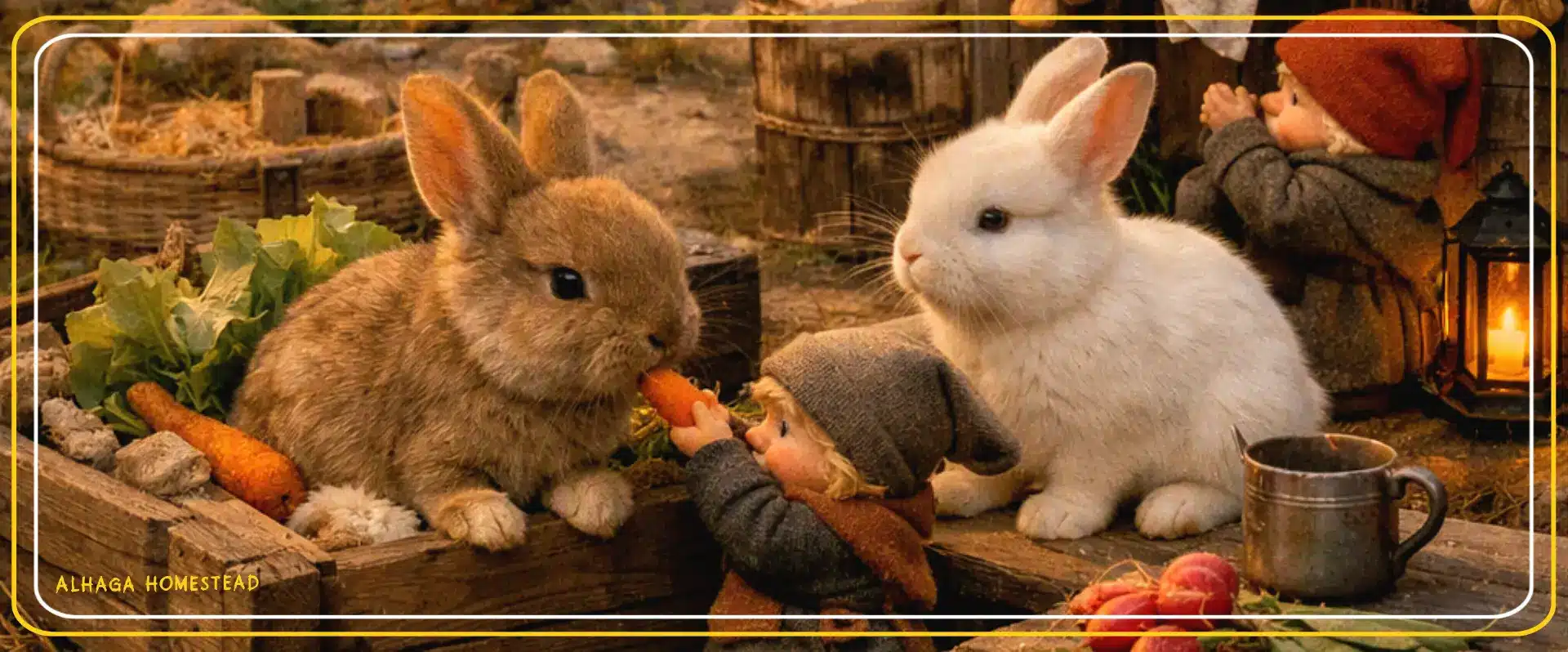 Rabbit farming - Alhaga homestead