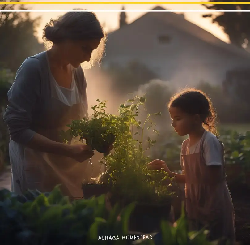 Sustainable garden -Alhaga