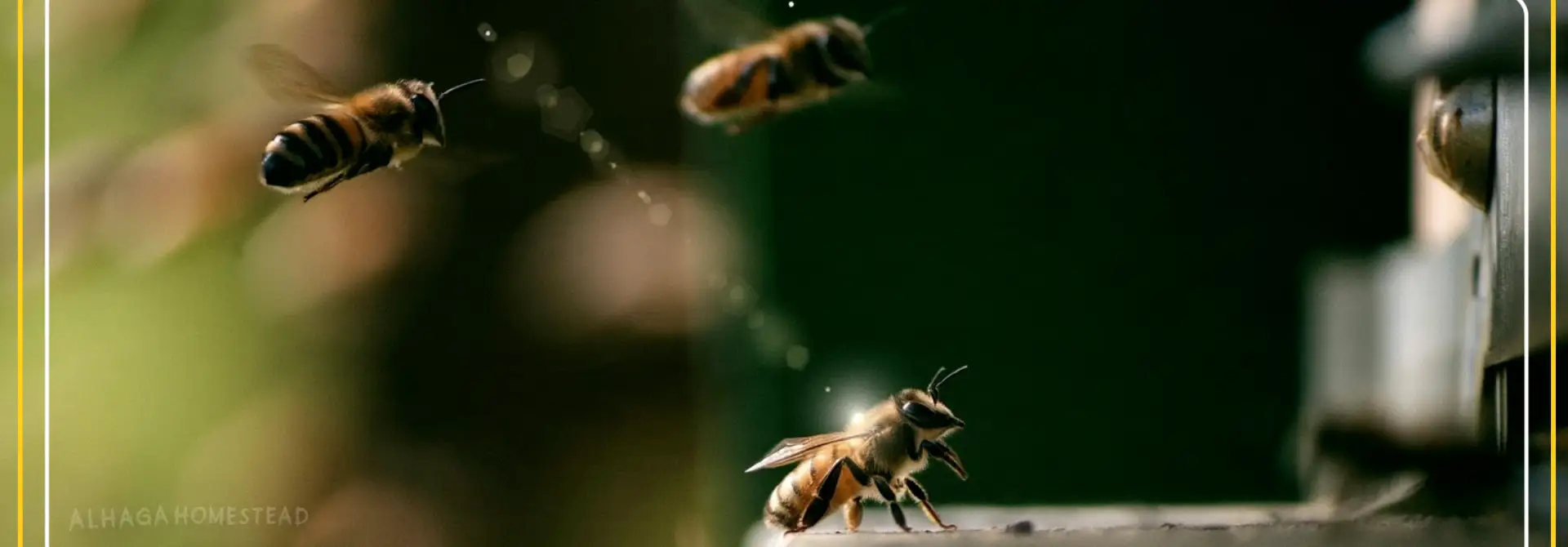 The bee yard - Alhaga homestead